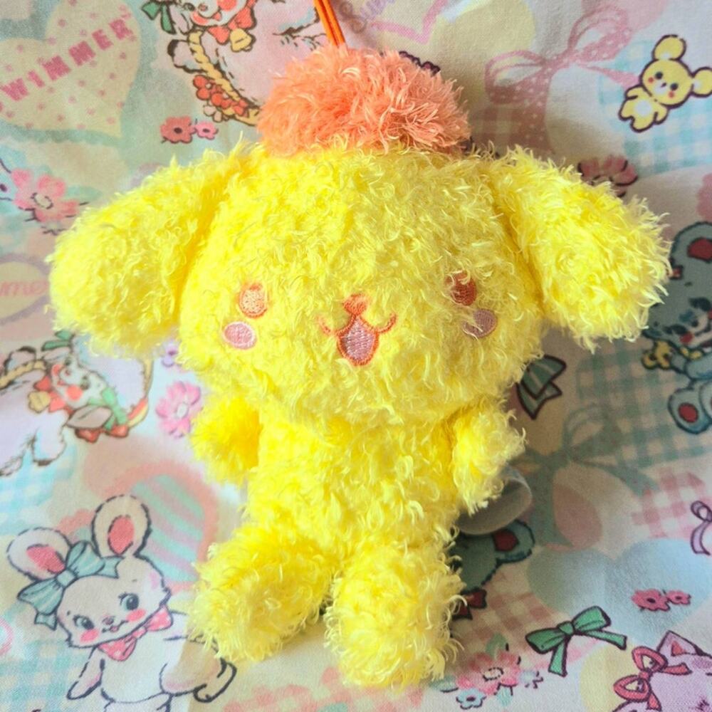 Sanrio x SEGA Pompompurin Cotton Candy Mascot Plush Japan 2020